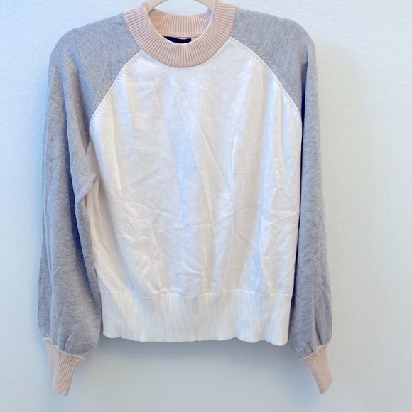 Monrow Color Block Sweater NWT SOLD OUT - Picture 5 of 6